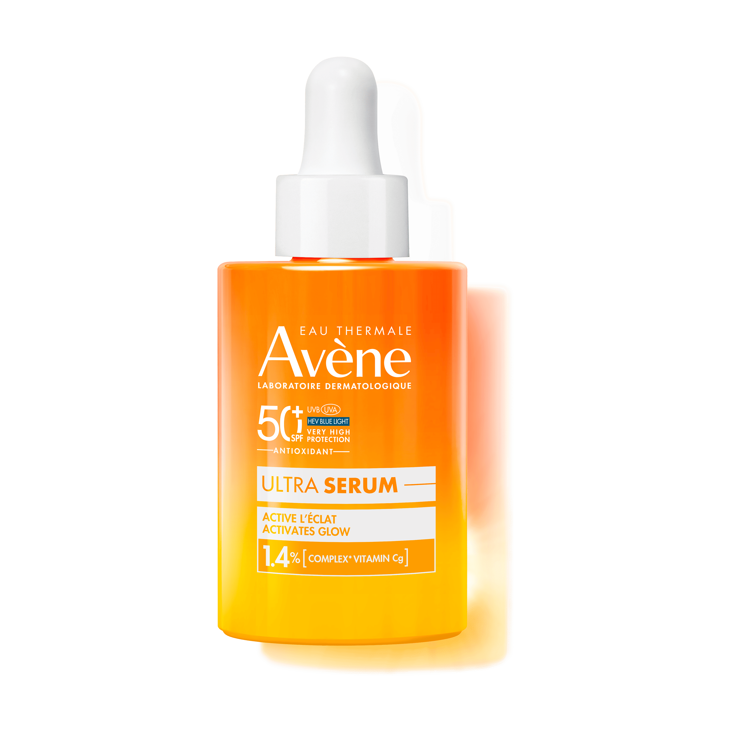 AVÈNE Ultra Serum SPF50+ Ser solar iluminator pentru față, 30 ml