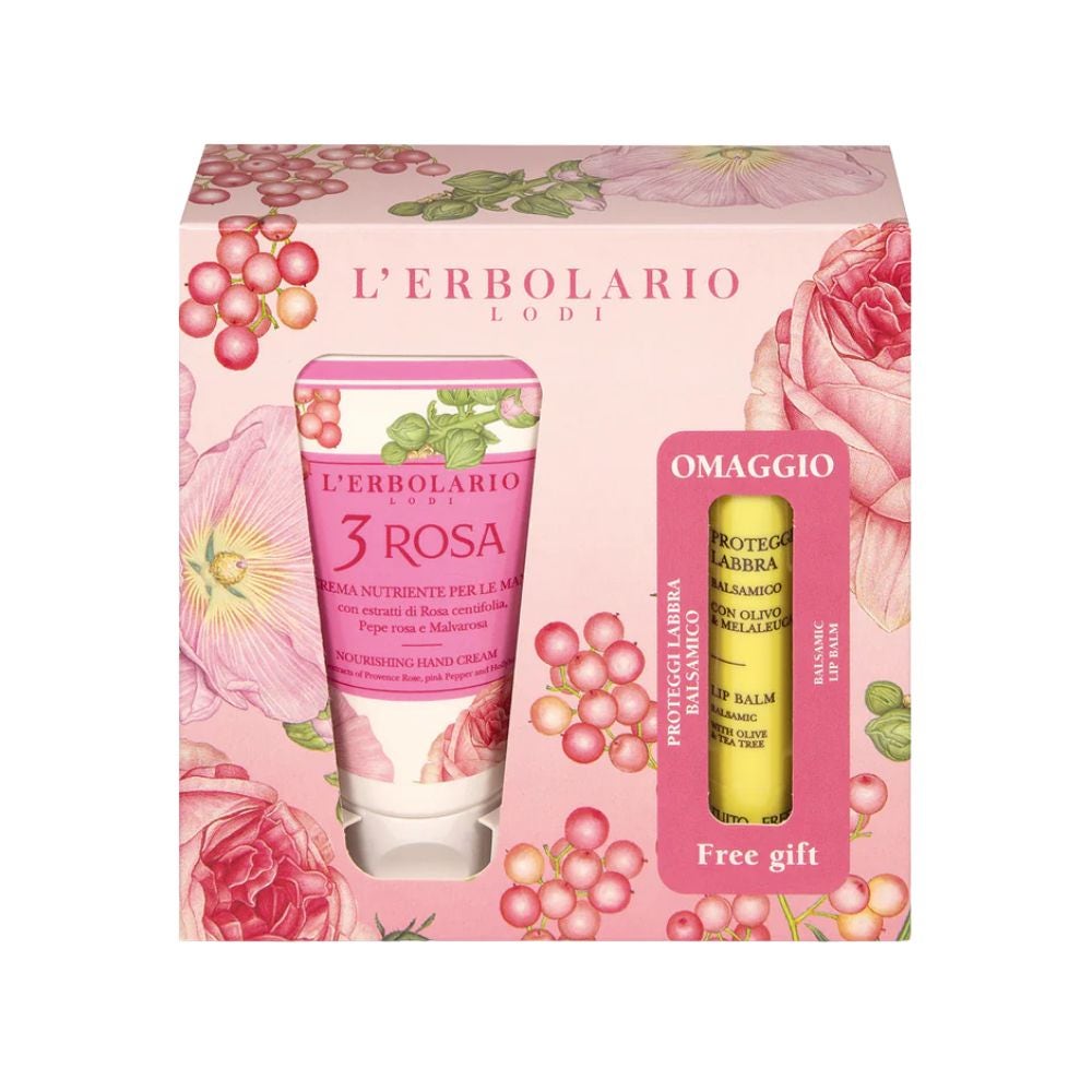 L'ERBOLARIO 3 Rosa – Cremă nutritivă pentru mâini