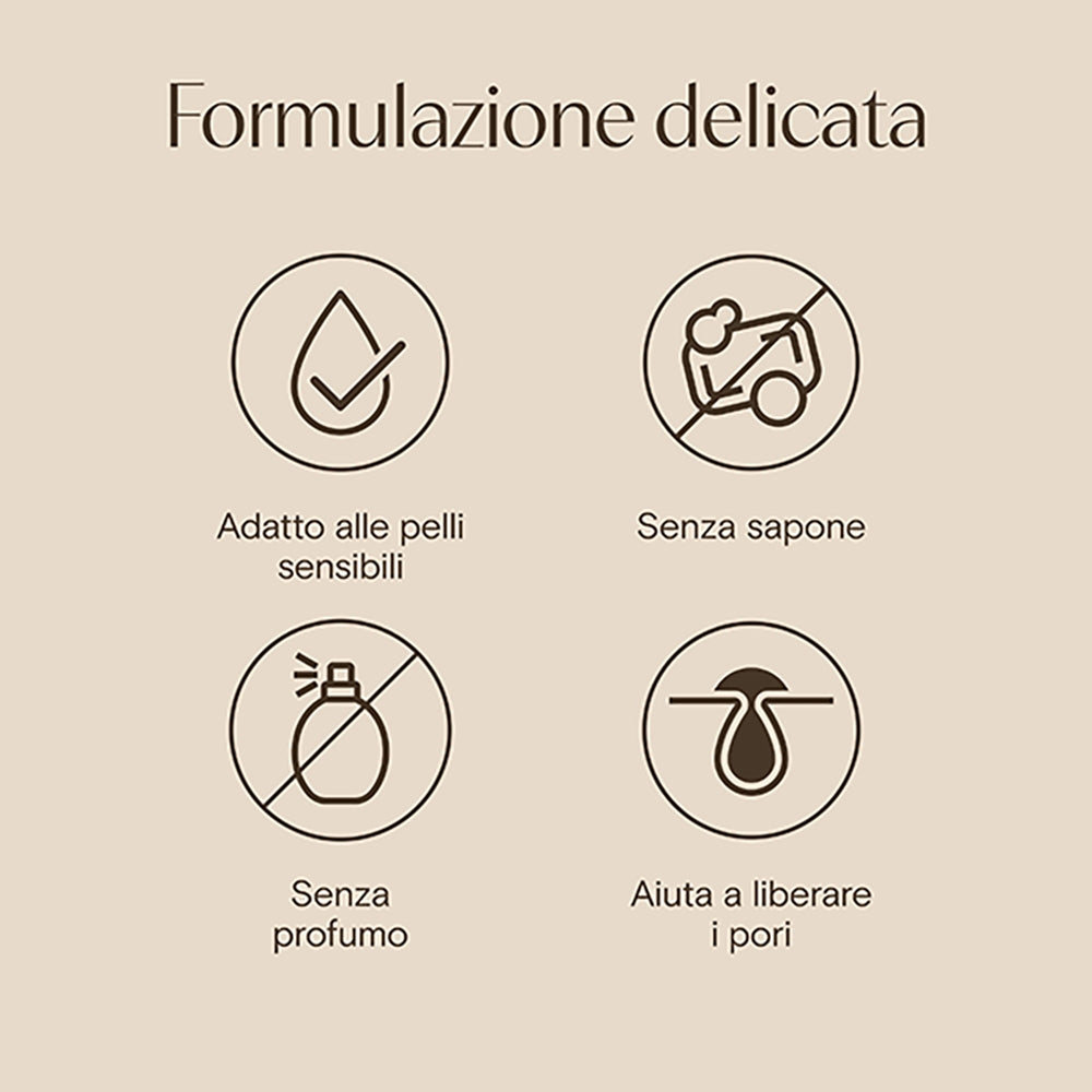 AVEENO Skin Renewal - Scrub corporal delicat cu ovăz prebiotic, PHA și niacinamidă, 200 ml