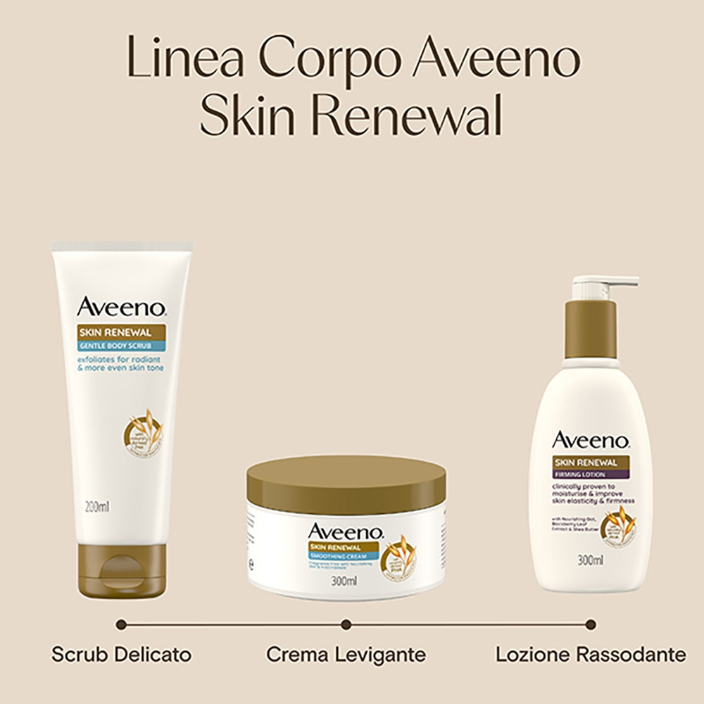 AVEENO Skin Renewal - Cremă pentru netezirea pielii uscate și aspre, 300 ml