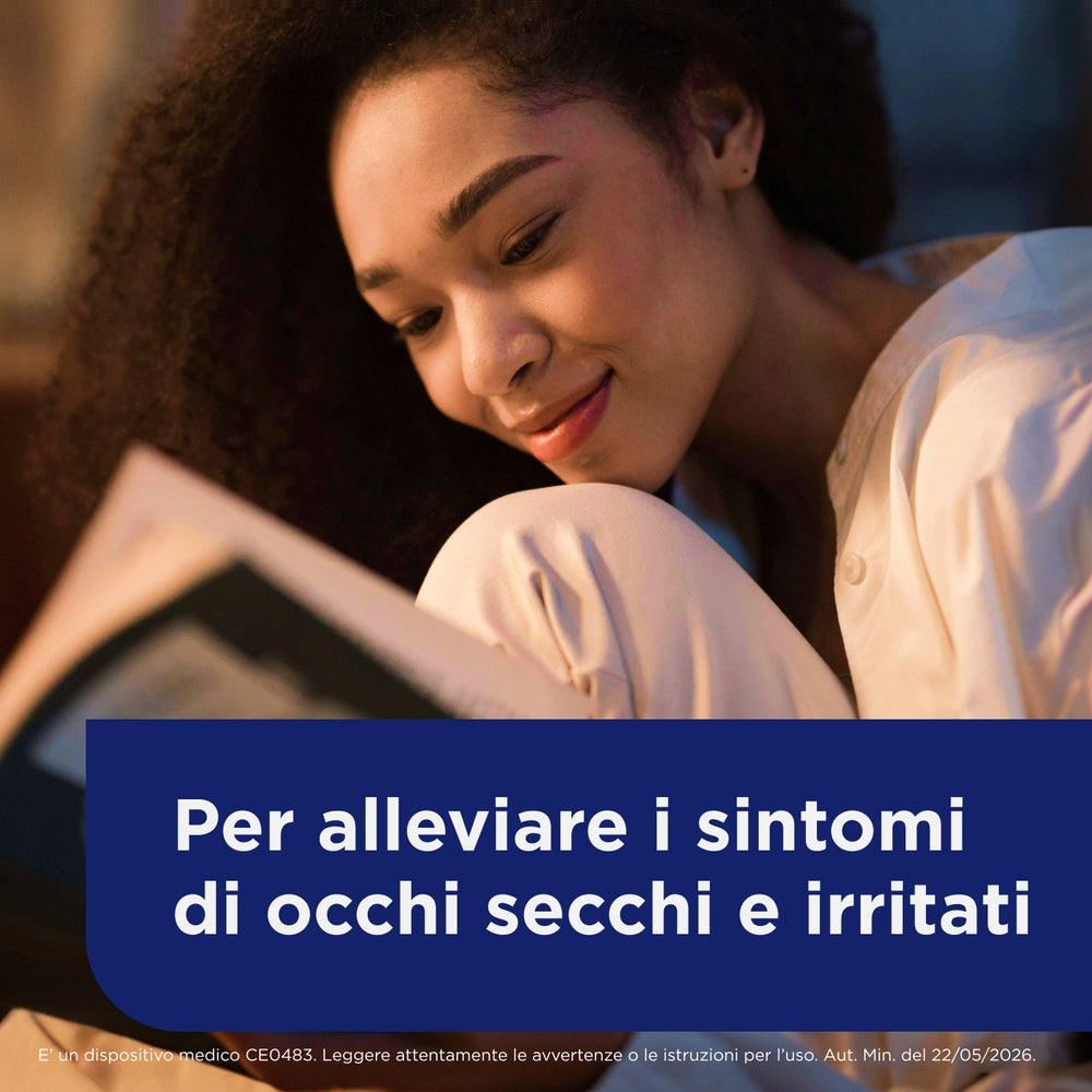 BEPANTHENOL Picături oftalmice lubrifiante fără conservanți pentru ochi uscați, 10 ml