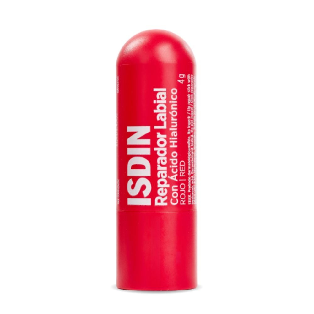 ISDIN Reparador Labial – Balsam hidratant colorat Red, 4 g