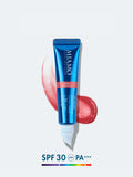 MIAMO Lip Gloss Aging Defense SPF 30 gloss de buze protector, hidratant și cu efect de volum, nuanța Coral, 15 ml