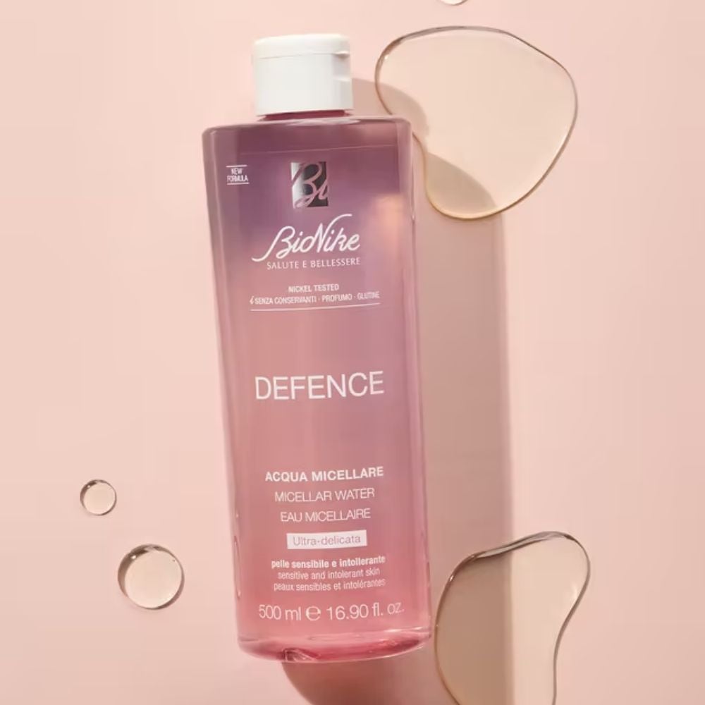 Apa micelara BIONIKE Defence pentru toate tipurile de ten, 500 ml