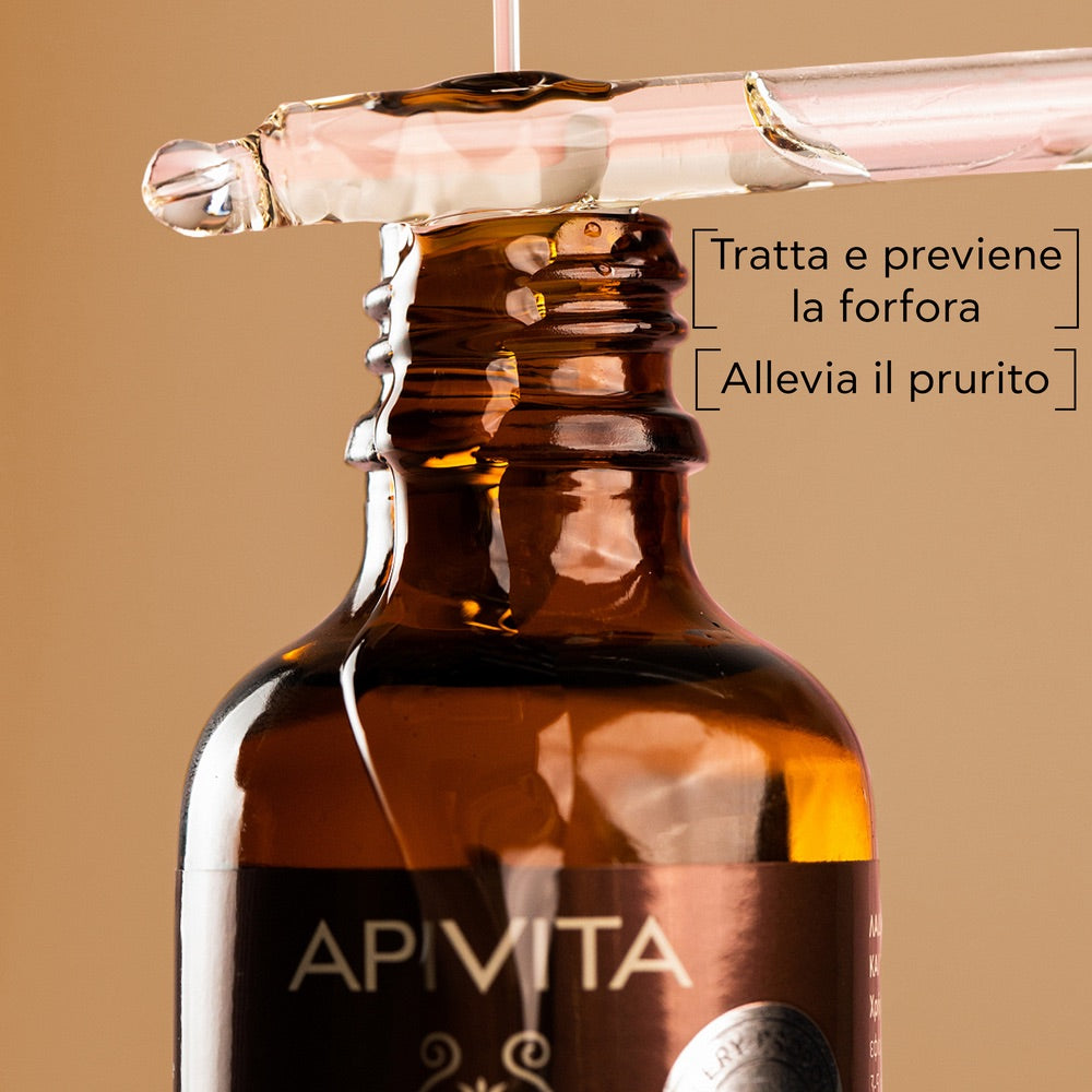 APIVITA Dandruff Relief - Ulei calmant anti-mătreață pentru scalp uscat, 50ml
