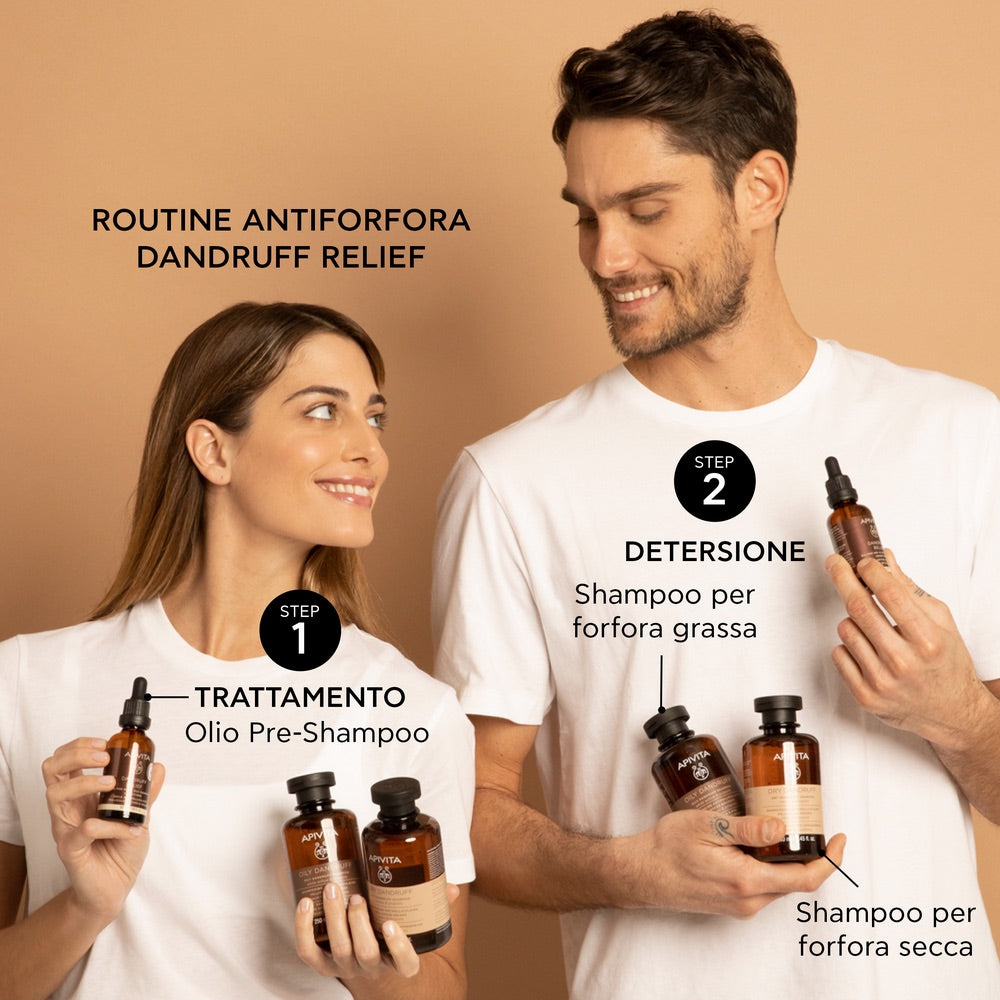 APIVITA Dandruff Relief - Ulei calmant anti-mătreață pentru scalp uscat, 50ml