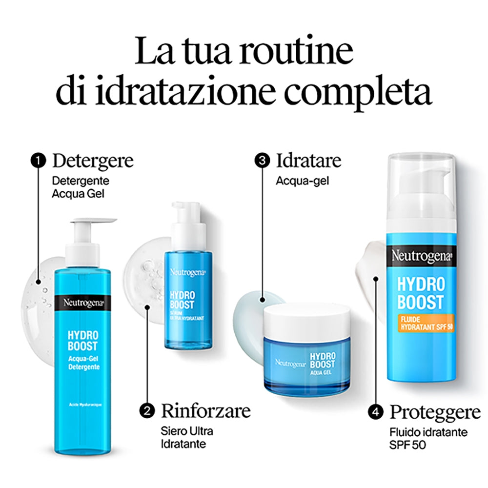 NEUTROGENA Hydro Boost Cremă-gel hidratantă pentru față cu acid hialuronic, 50ml