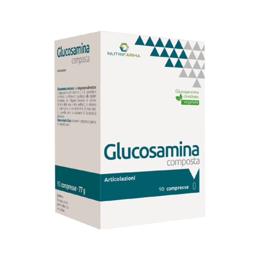NUTRIFARMA Glucosamina Composta Supliment alimentar pentru articulații, 90 comprimate