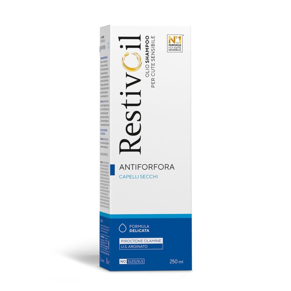 RESTIVOIL Șampon-ulei anti-mătreață pentru păr uscat, 250ml