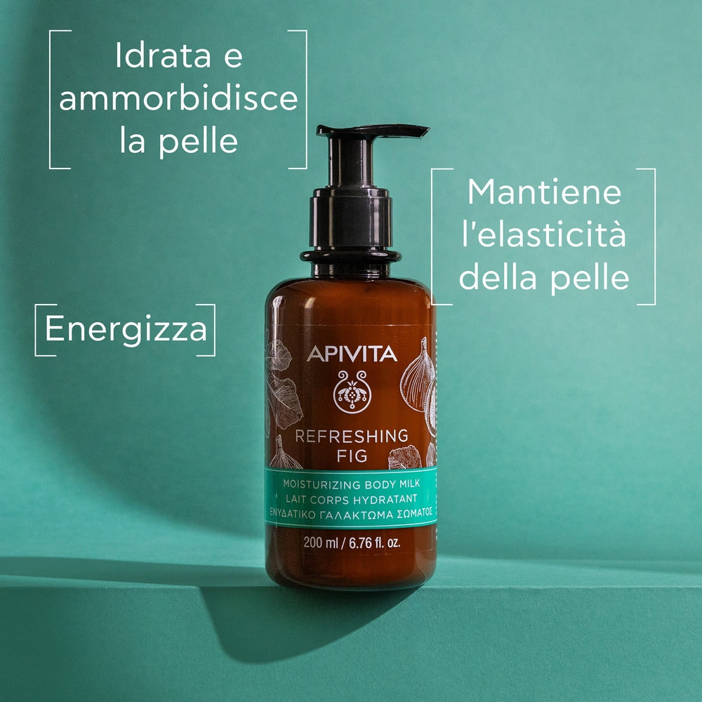 APIVITA Refreshing Fig - Lapte hidratant pentru corp cu smochine, 200ml