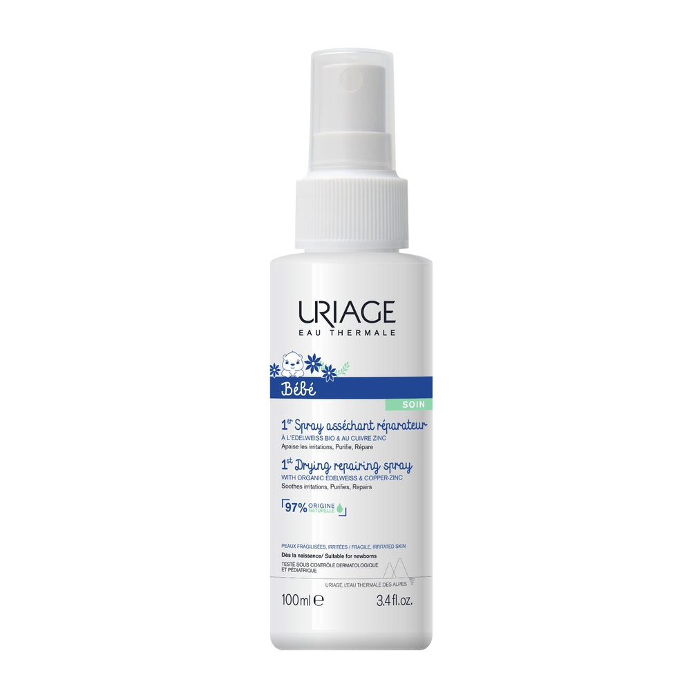 URIAGE Bébé Spray Reparator cu Cupru și Zinc, 100 ml