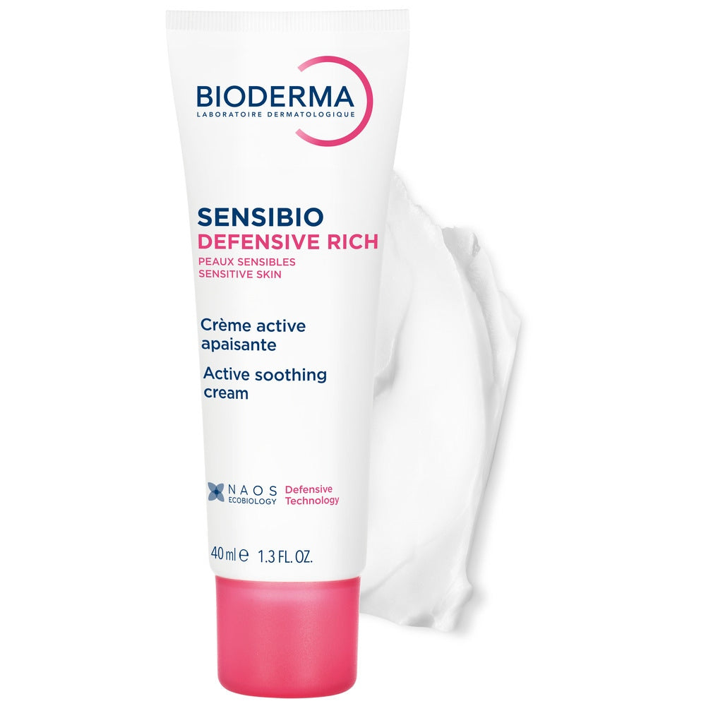 BIODERMA Sensibio Defensive Rich – Cremă bogată calmantă pentru piele sensibilă, 40 ml