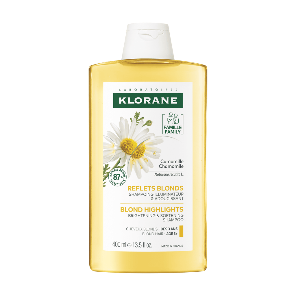 KLORANE Șampon cu mușețel pentru păr blond, 400 ml