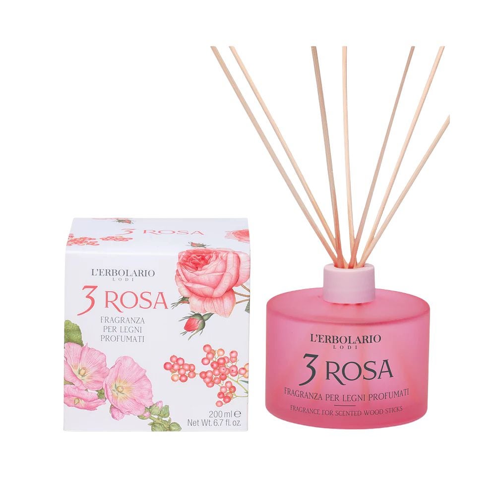 L'ERBOLARIO 3 Rosa – Parfum pentru lemn parfumat