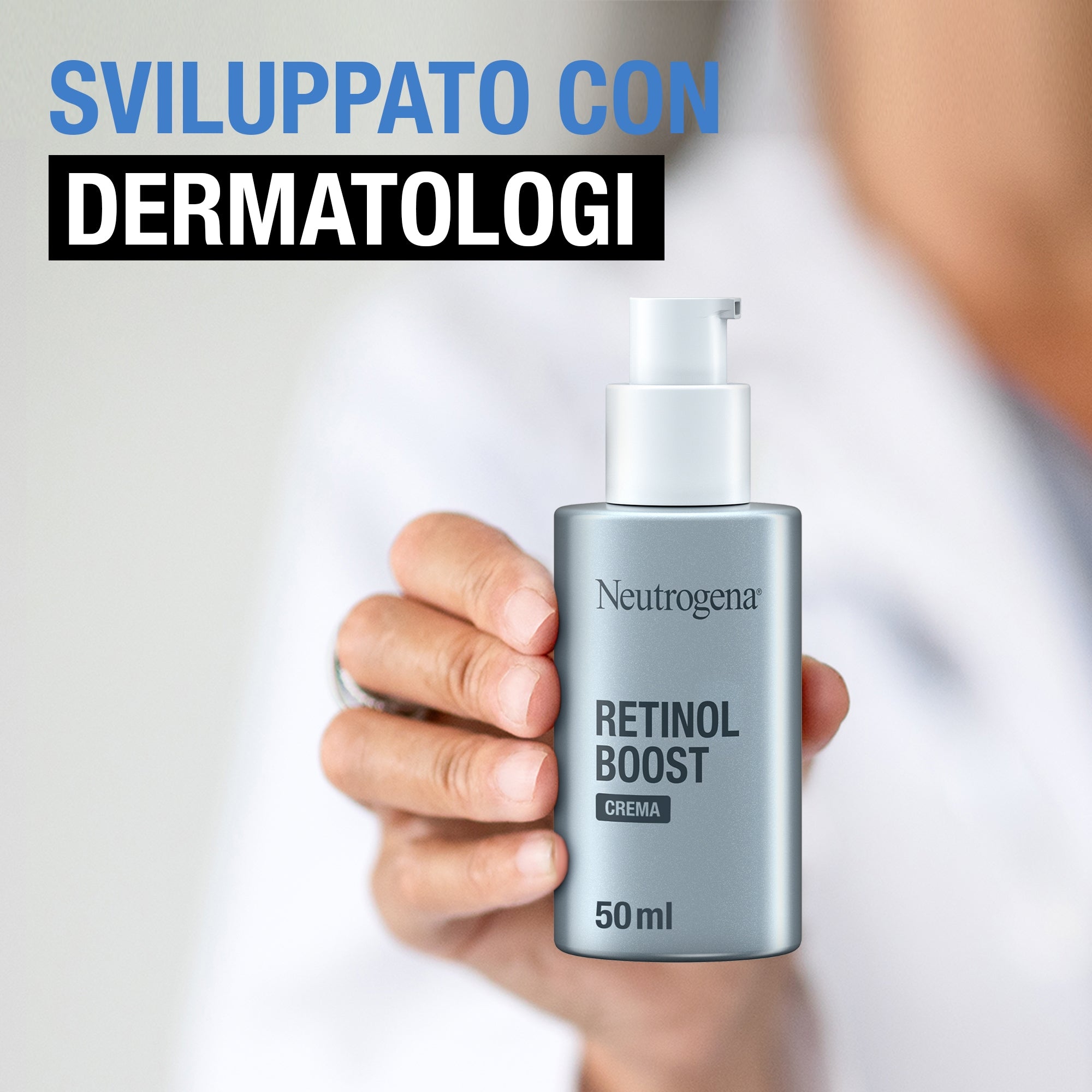 NEUTROGENA Retinol Boost - Cremă facială antirid, 50ml