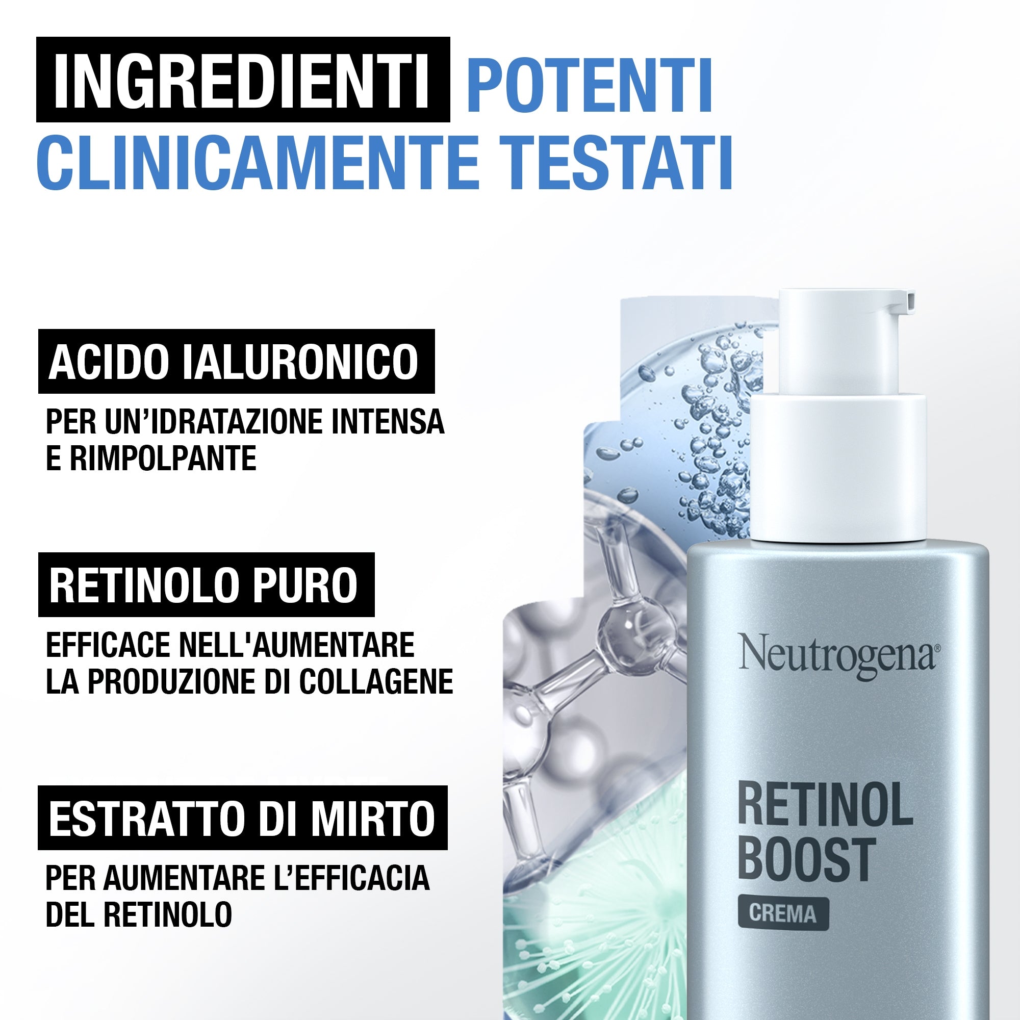NEUTROGENA Retinol Boost - Cremă facială antirid, 50ml