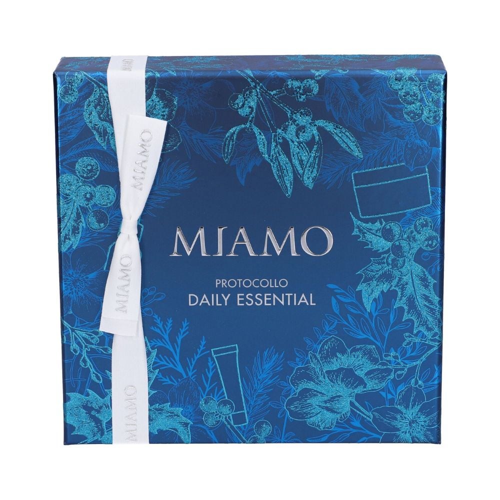 MIAMO protocol Daily Essential set Radiance Foam Cleanser 50ml + Hyaluronic Acid Cream 50ml + Age Reverse Masque 10ml