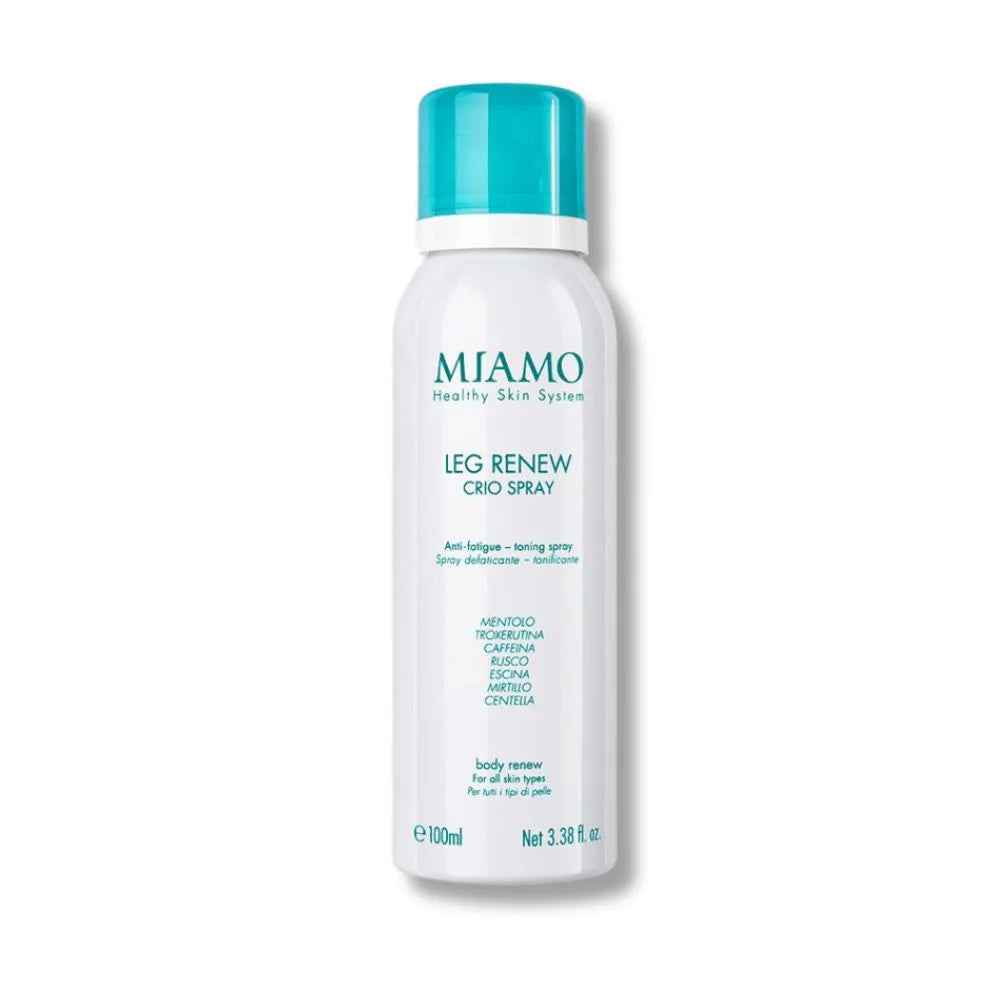 MIAMO Leg Renew Crio Spray pentru picioare cu efect revigorant și tonifiant, 100 ml