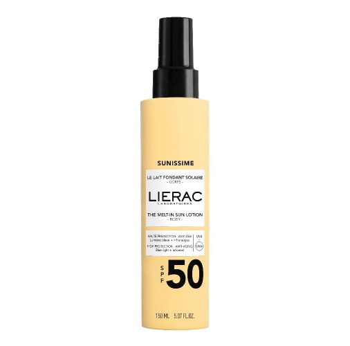 LIERAC Sunissime – Lapte solar fondant pentru corp SPF 50, 150 ml