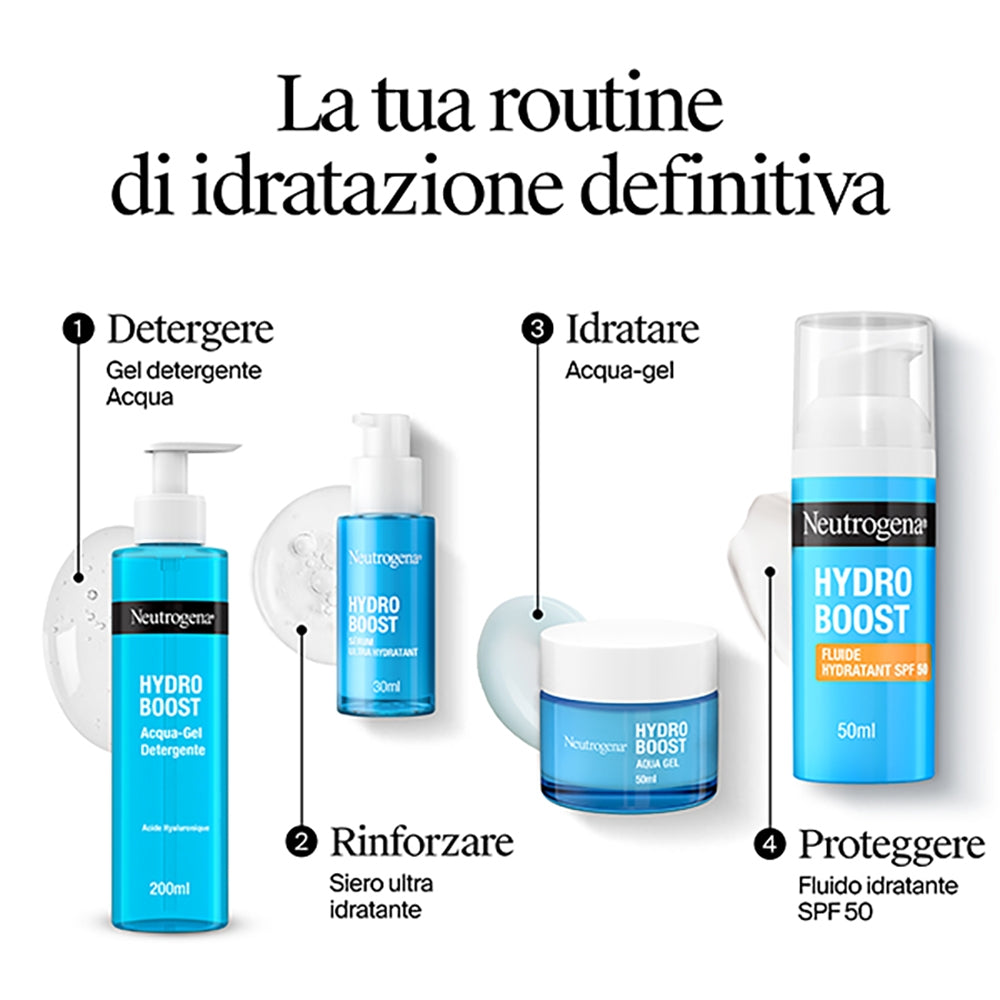 NEUTROGENA Hydro Boost Fluid hidratant SPF 50 cremă solară pentru față cu protecție UVA/UVB, 50ml