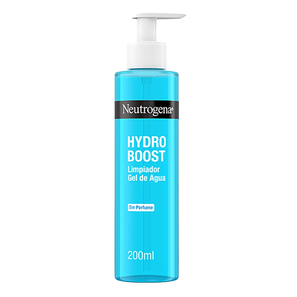 NEUTROGENA Hydro Boost Gel de curățare fără parfum, spumant și demachiant, 200ml