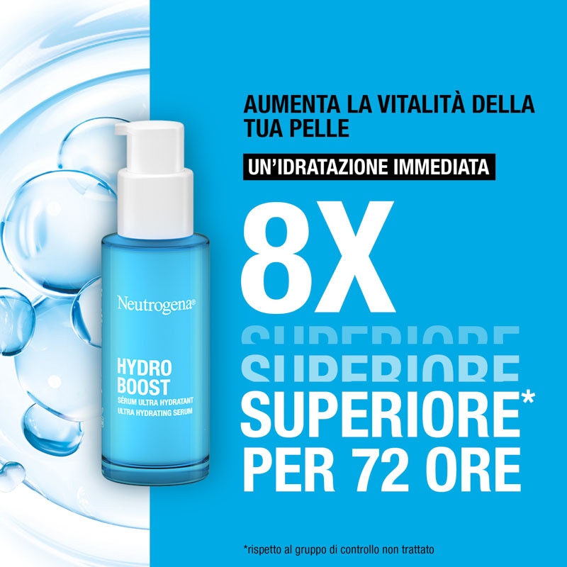 NEUTROGENA Hydro Boost Ser facial cu acid hialuronic pentru hidratare intensă, 30ml