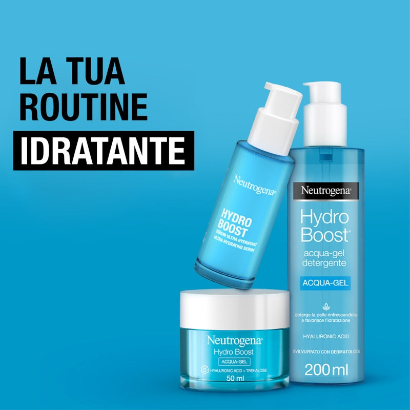 NEUTROGENA Hydro Boost Ser facial cu acid hialuronic pentru hidratare intensă, 30ml