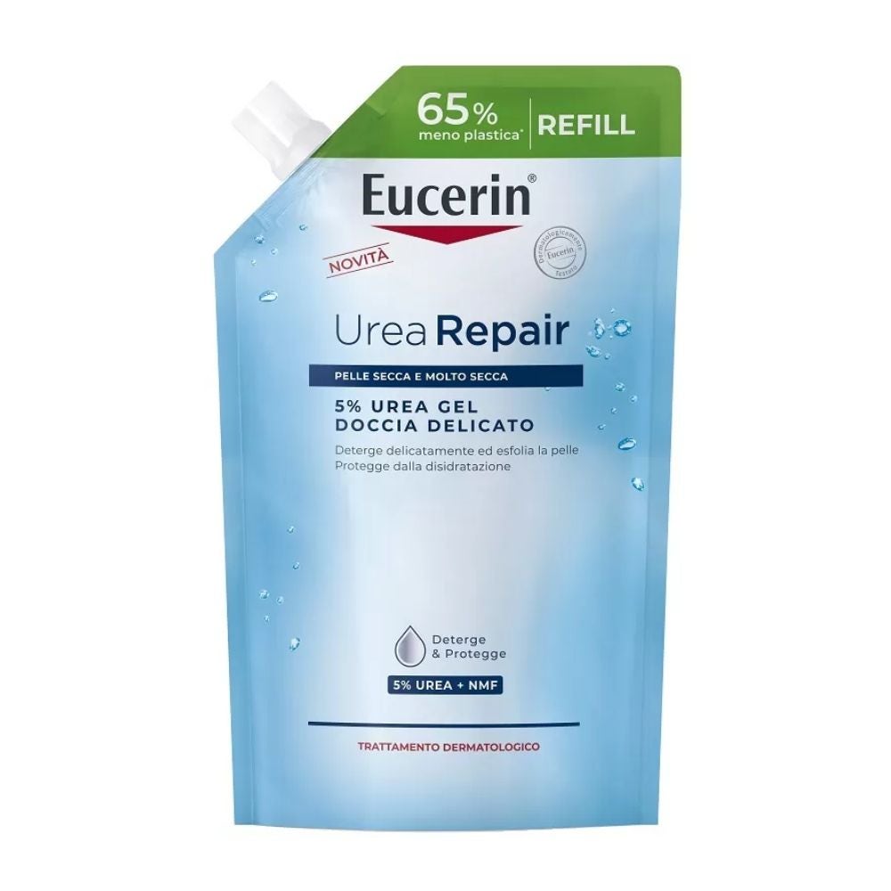 EUCERIN UreaRepair - Gel de duș delicat cu 5% uree, rezervă 400 ml