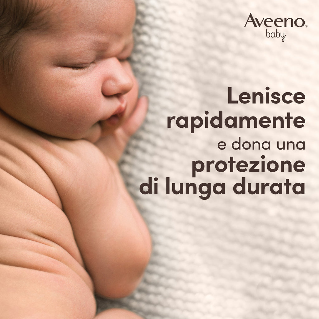 AVEENO Baby Daily Care - Cremă pentru zona scutecului cu oxid de zinc și ovăz, 100 ml