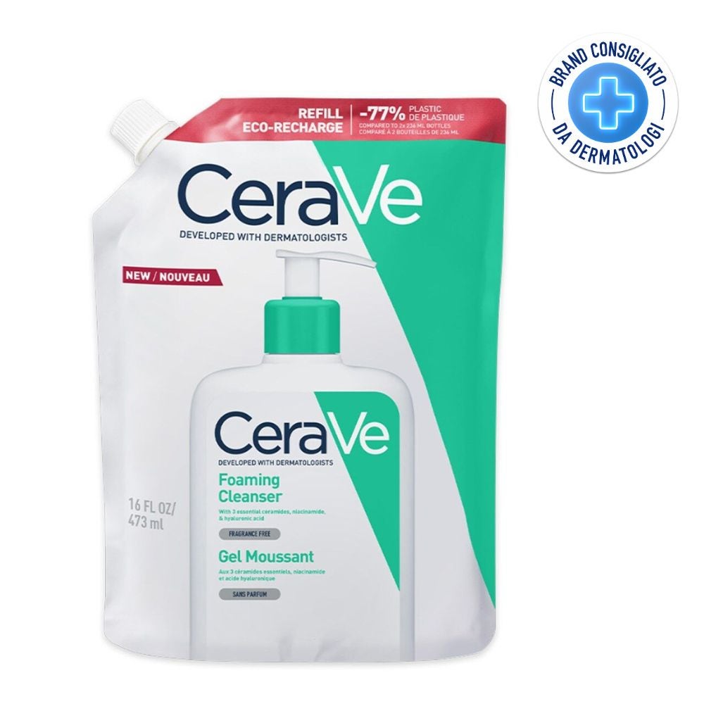 CERAVE Refill Spumă de curățare, 473 ml