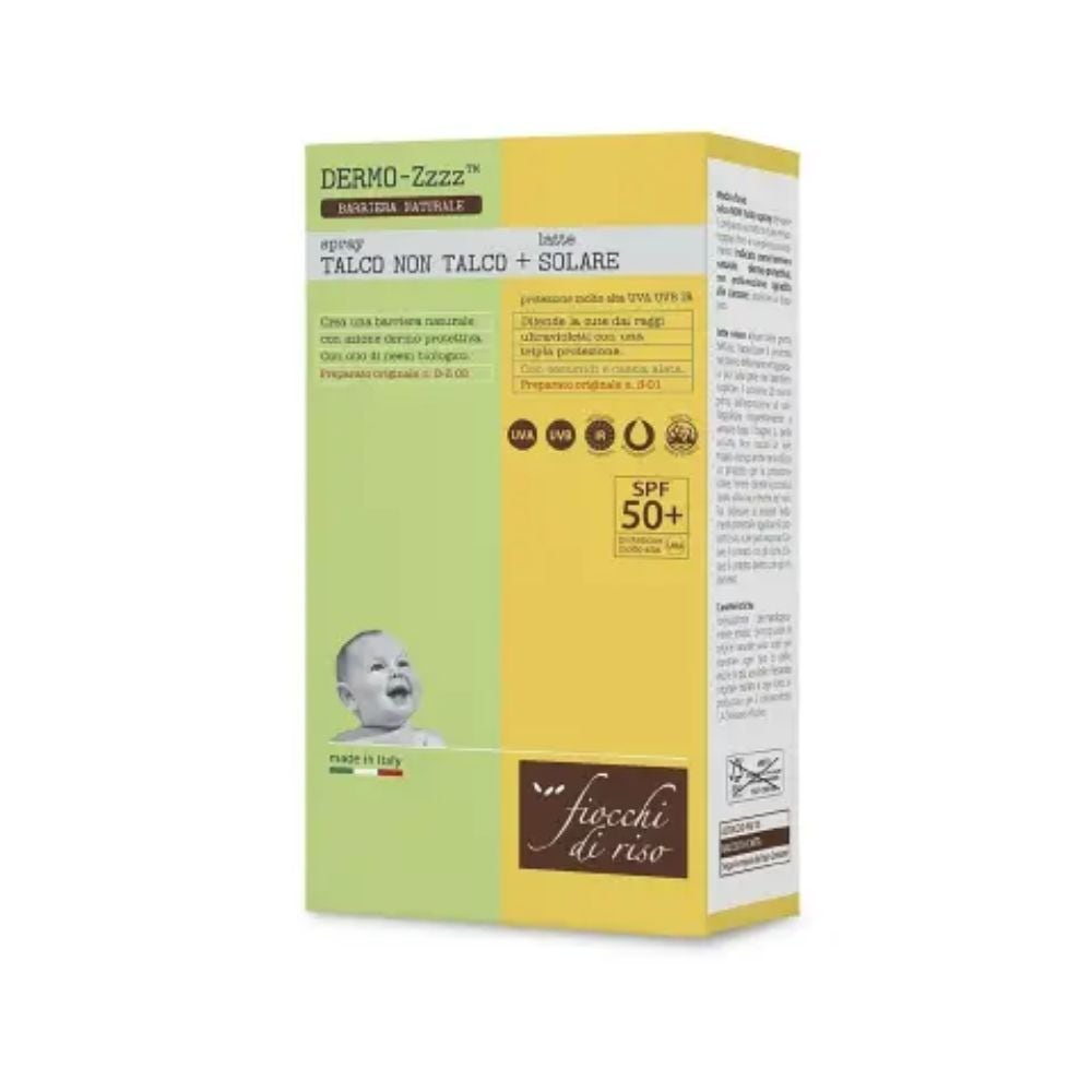 FIOCCHI DI RISO Spray Delicat cu Efect de Talc pentru Piele Sensibilă, 120 ml