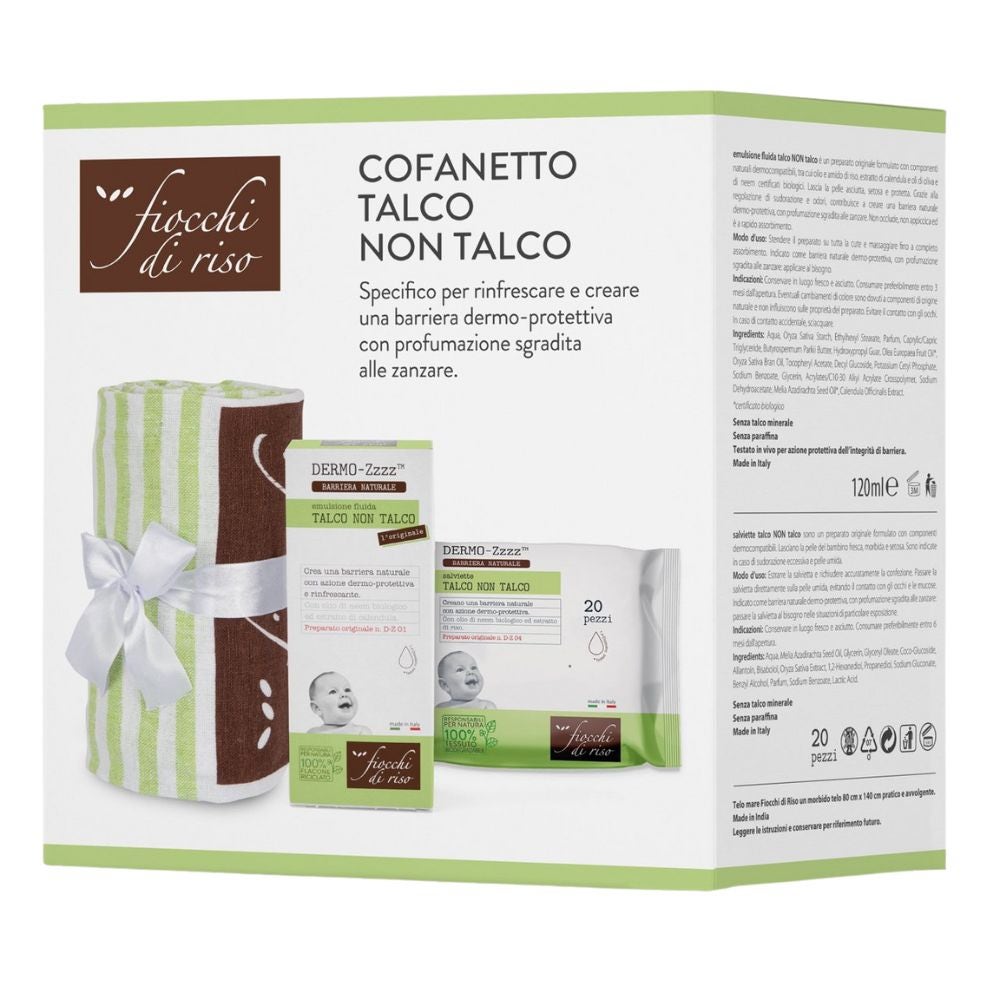 FIOCCHI DI RISO Set Îngrijire Delicată cu Efect de Talc