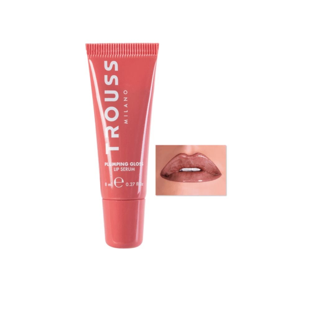 TROUSS Plumping Gloss Lip Ser pentru volumizarea buzelor, nuanța Espresso, 8ml