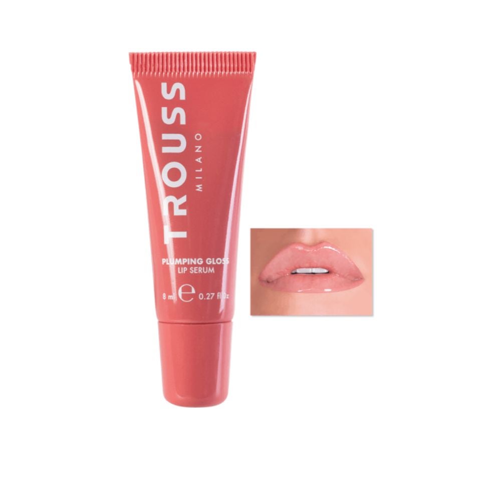 TROUSS Plumping Gloss Lip Ser pentru volumizarea buzelor, nuanța Nude, 8ml