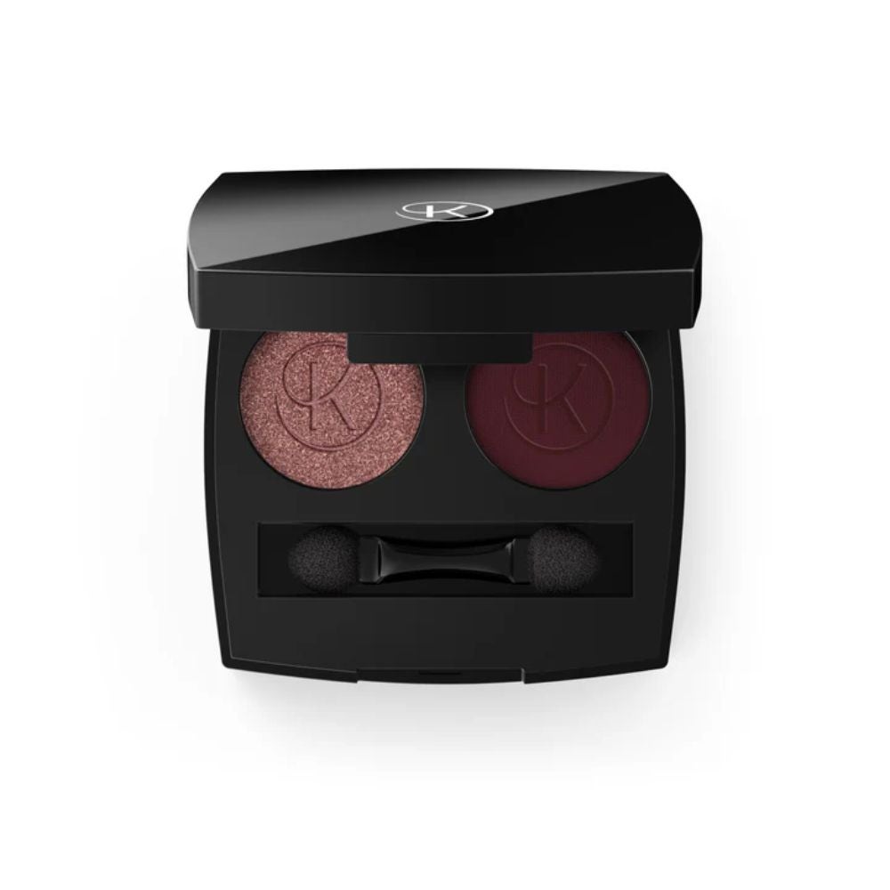 KORFF Cure Make Up – Paletă duo de farduri cu colagen, nuanța 02, 3 g