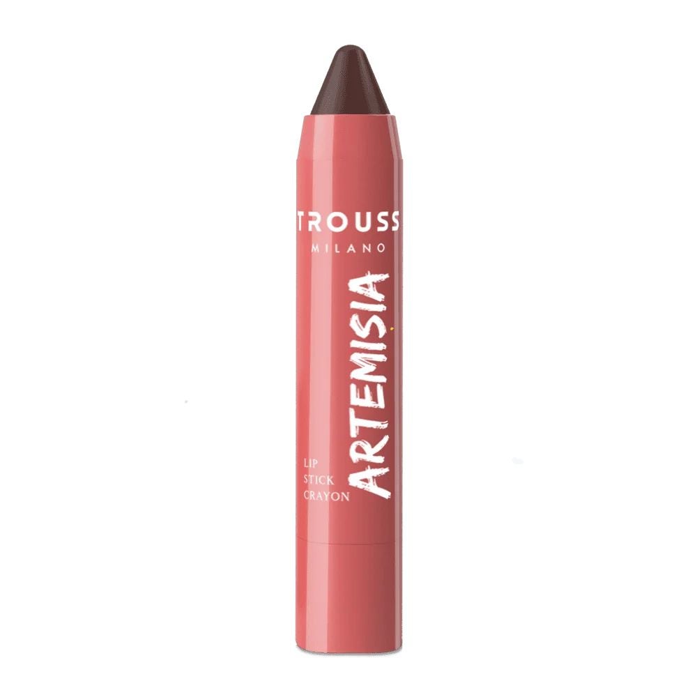 TROUSS Make-Up Artemisia - Ruj-creion cu acoperire și efect emolient, nuanța Chocolate, 1 bucată