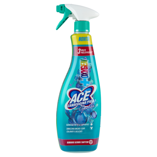 ACE Gentile +Oxygen, spray cu oxigen activ pentru rufe colorate și suprafețe, 650 ml