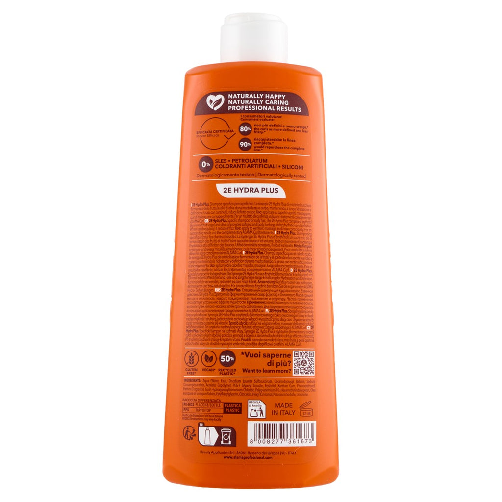 ALAMA Curl - Șampon pentru definirea buclelor, pentru păr creț, 500 ml