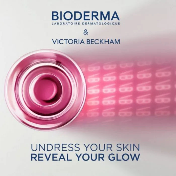 BIODERMA & VICTORIA BECKHAM SENSIBIO H2O – Apă Micelară pentru Față și Ochi, Piele Sensibilă, Ediție Limitată, 500 ml