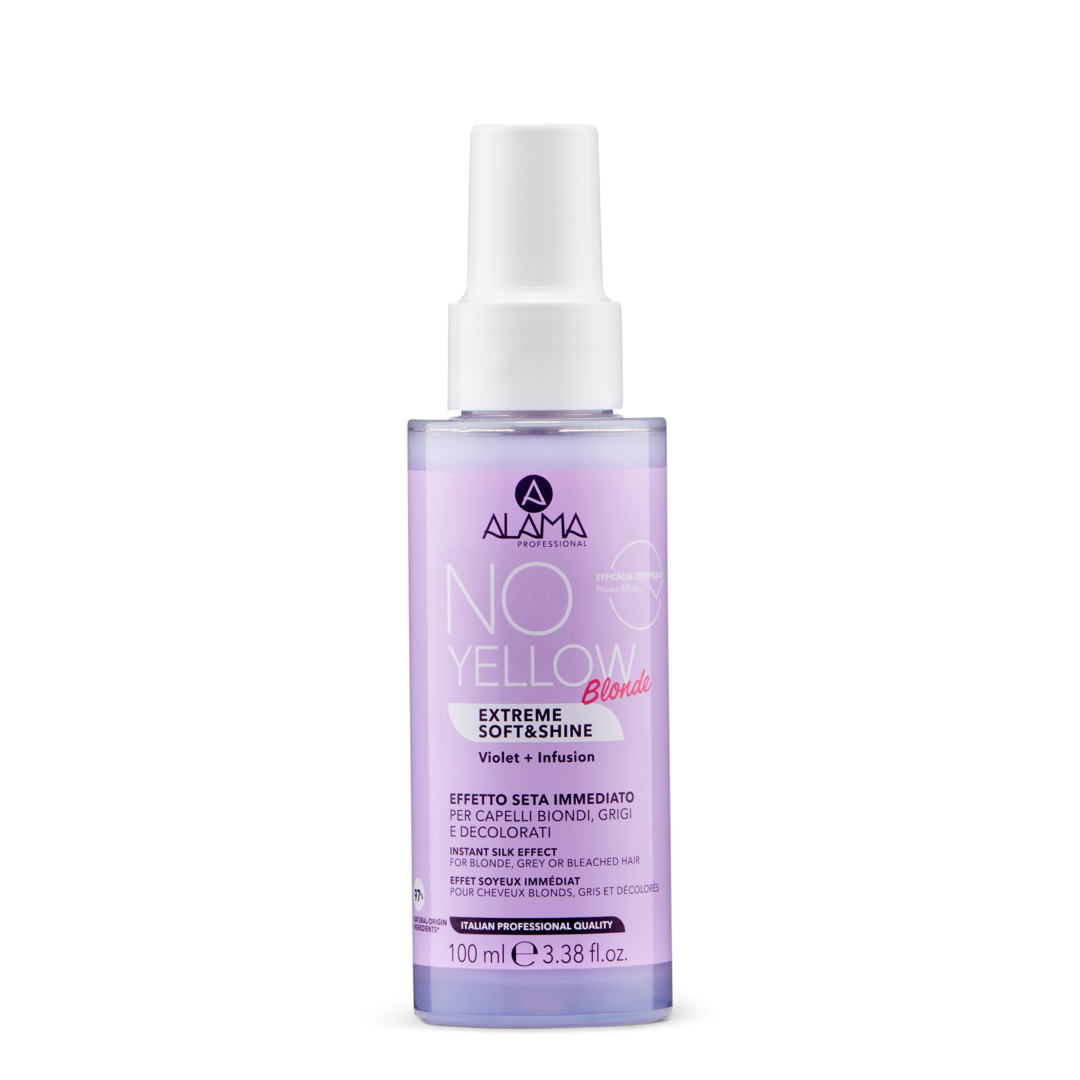 ALAMA No-Yellow Blonde Spray fără clătire pentru păr blond, 100 ml