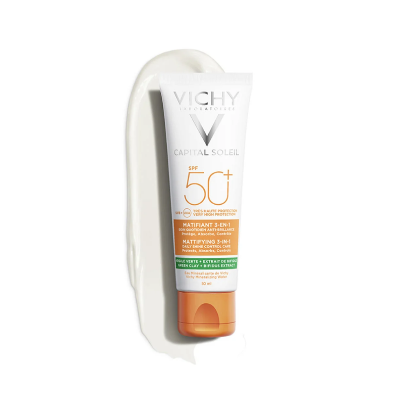 VICHY CAPITAL SOLEIL – Anti-Acne Puri SPF50+ Roll-On, 50 ml