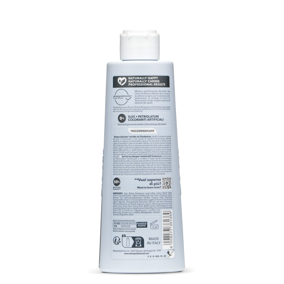 ALAMA Zero Stress Șampon împotriva căderii temporare a părului, 300 ml