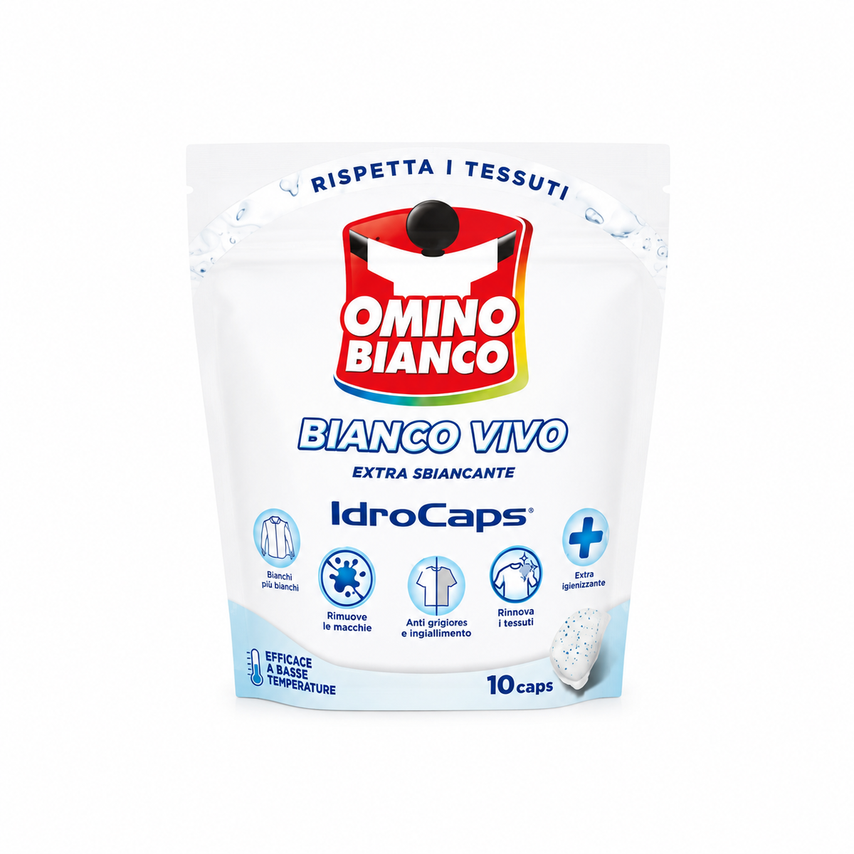 OMINO BIANCO Idrocaps Bianco Vivo, 10 capsule