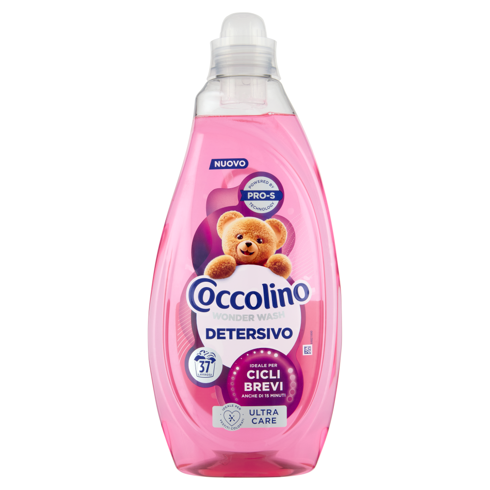 COCCOLINO Wonder Wash Detergent lichid Ultra Care, 37 spălări, 1,48 L