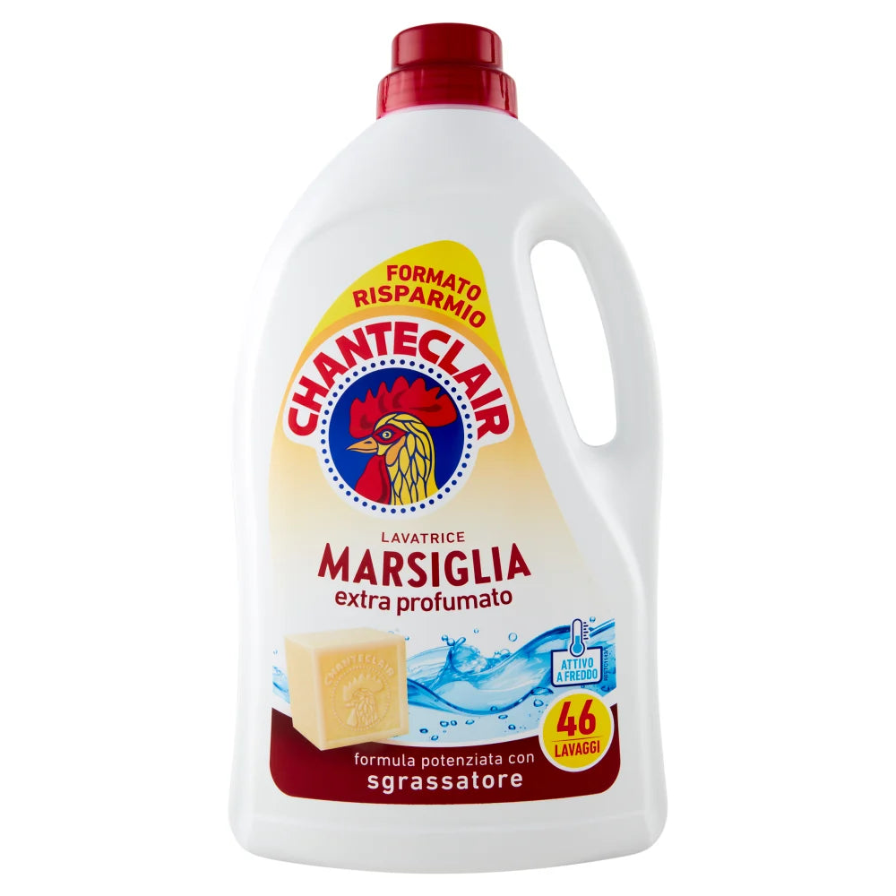CHANTECLAIR Detergent lichid pentru rufe Marsiglia Extra Profumato, 46 spălări, 2070 ml