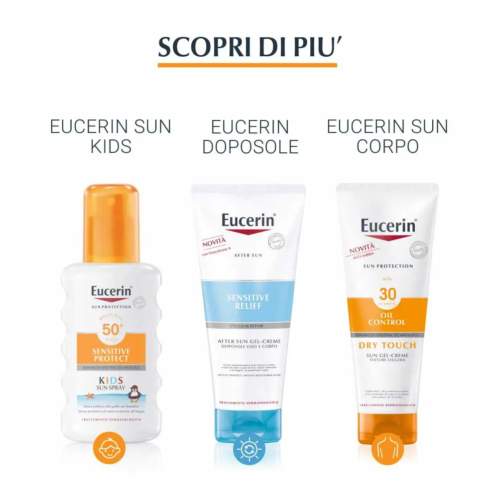 EUCERIN Sun Protection Fluid solar anti-îmbătrânire SPF50 pentru față 50 ml