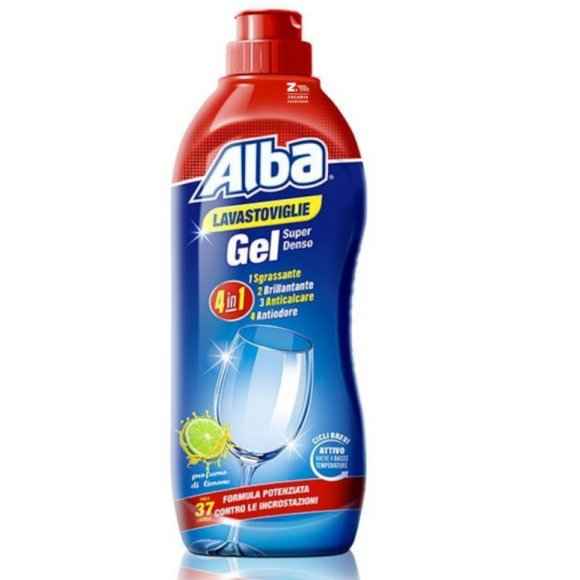 ALBA Gel pentru mașina de spălat vase, 37 spălări, 750 ml