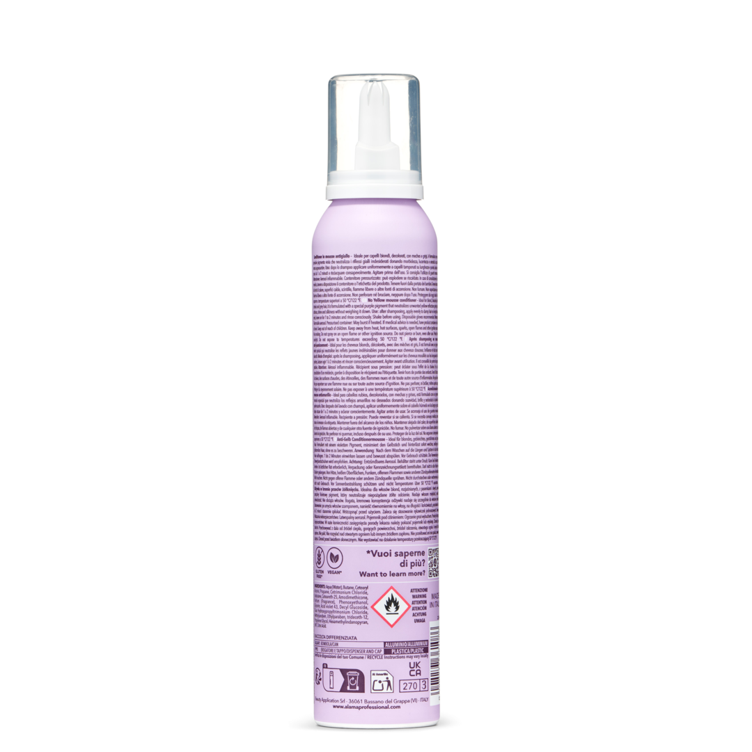 ALAMA No-Yellow Wow Balsam spumă anti-galben, 200 ml