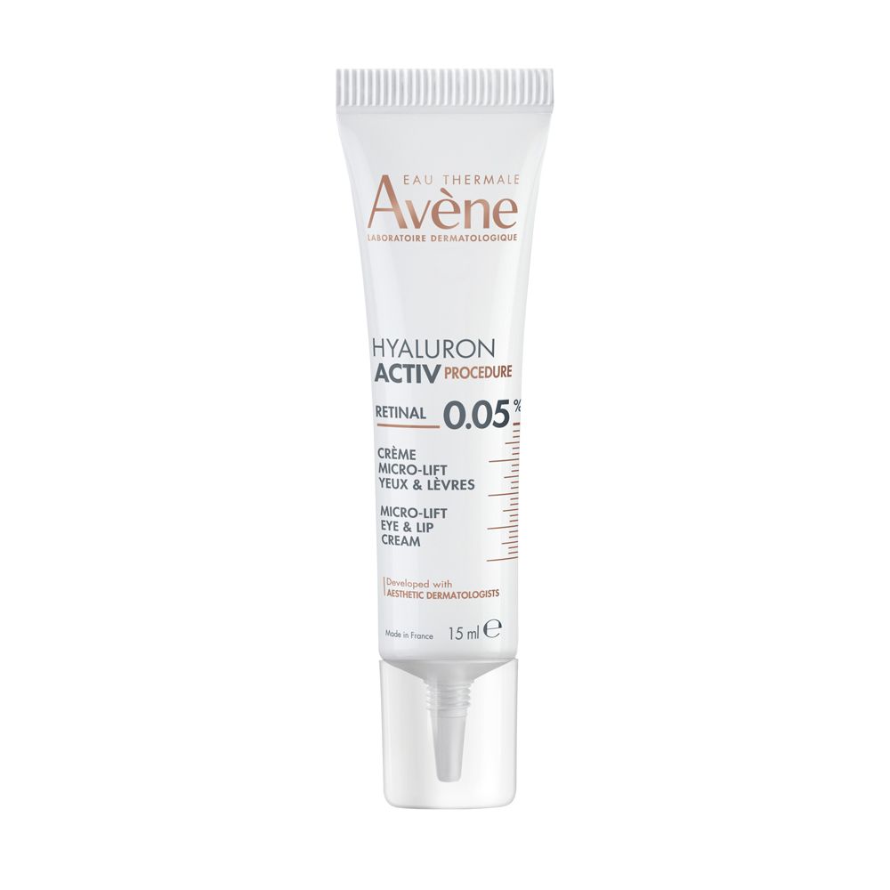 AVÈNE Hyaluron Activ Procedure cremă micro-lift pentru ochi și buze, 15 ml