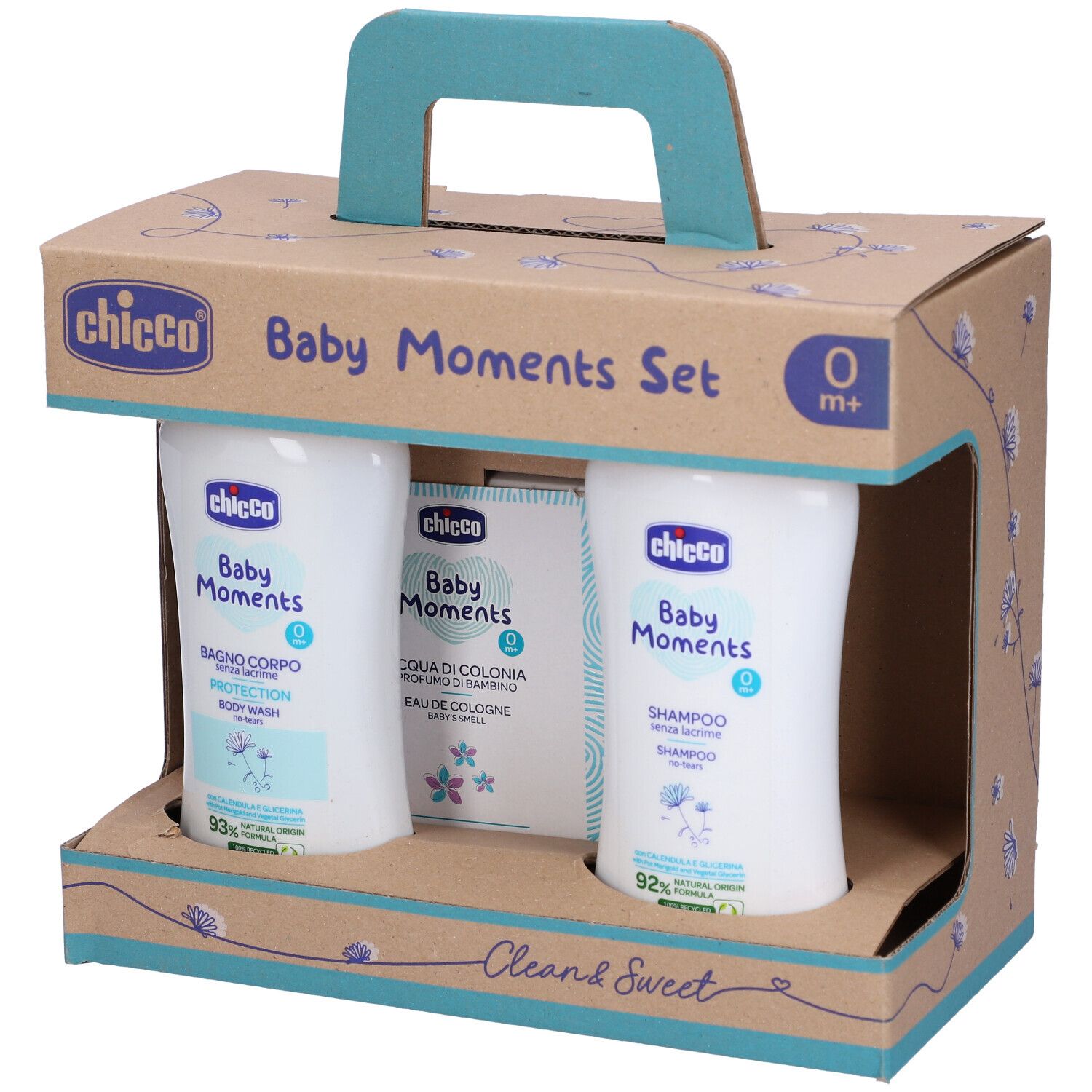 CHICCO Bm Set Baie Șamponampo Colonia